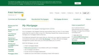 My Mortgage - First National