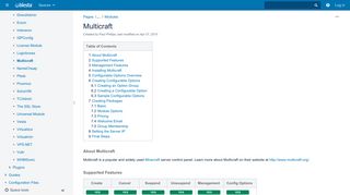 Multicraft - User Manual - Confluence
