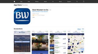 Best Western to Go on the App Store - iTunes - Apple