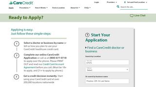 CareCredit Application | CareCredit