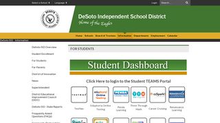 For Students - DeSoto ISD