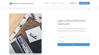 My DLSII Login - Distance Learning Systems