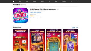 GSN Casino: Slot Machine Games on the App Store - iTunes - Apple