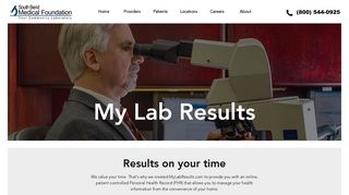 Your Lab Results | South Bend Medical Foundation