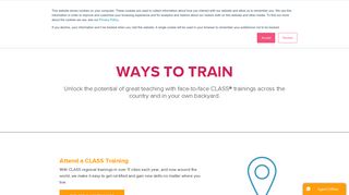 CLASS Trainings - Get your CLASS certification | Teachstone