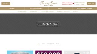 Casino Promotions | Turning Stone Resort Casino