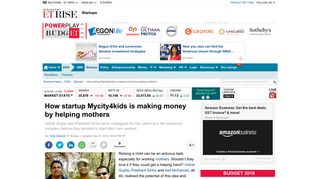 How startup Mycity4kids is making money by helping mothers - The ...