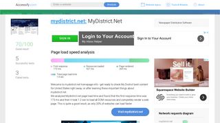 Access mydistrict.net. MyDistrict.Net