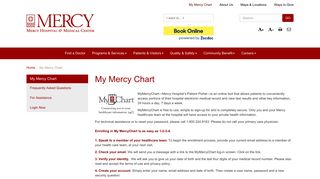 My Mercy Chart | Mercy Hospital & Medical Center Chicago