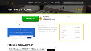 Welcome to Mysjphealth.com - Patient Portals | Ascension