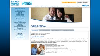 PatientPortal - St. John's Riverside Hospital