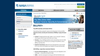 Online Bill Pay | NASA Federal Credit Union