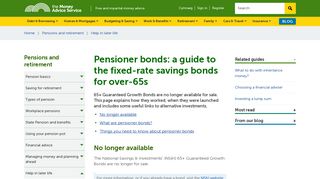 Pensioner bonds: a guide to the fixed-rate savings bonds for over-65s ...