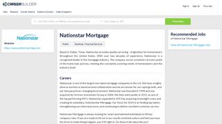 Work at Nationstar Mortgage | CareerBuilder