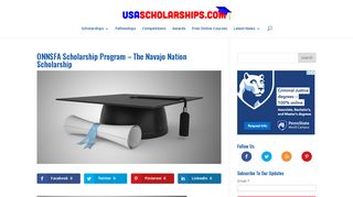 ONNSFA Scholarship Program - The Navajo Nation Scholarship ...