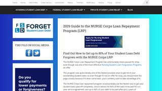 NURSE Corps Loan Repayment Program - Forget Student Loan Debt