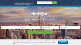 Netflights: Cheap flights & tickets - Compare flight deals
