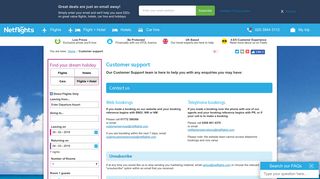 Customer support | Netflights.com