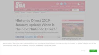 Nintendo Direct 2019 January update: When is the next Nintendo ...