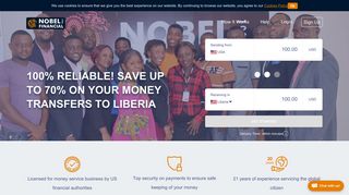 Send money to Liberia – Transfer Money Online with Nobel Financial