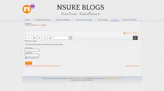 Login - nsure blogs - Nsure Group