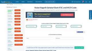Nutan Nagarik Sahakari Bank IFSC Code, MICR Code & Addresses ...