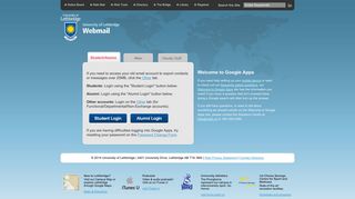 Webmail Login | University of Lethbridge