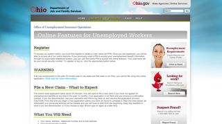 ODJFS Online - Ohio Unemployment - Ohio.gov