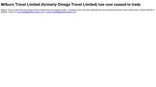 Contact Us - Omega flights