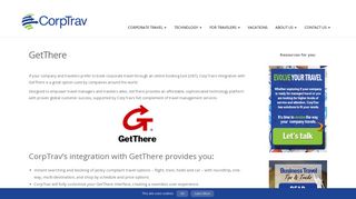 GetThere - Online Booking Tool for Corporate Travelers - CorpTrav