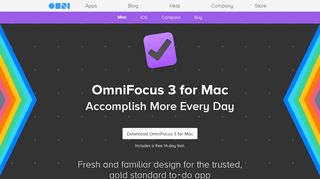 OmniFocus - task management for Mac, iPad, and ... - The Omni Group