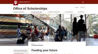 Scholarships in One.IU: Available Scholarships: Office of Scholarships ...