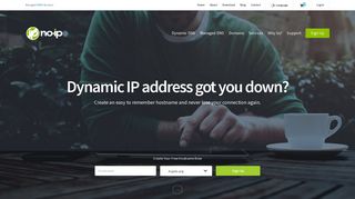 No-IP: Free Dynamic DNS - Managed DNS - Managed Email - Domain ...