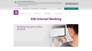 Online Banking - Banking Online - AIB