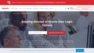 Tracking Oracle User Login History - Netwrix