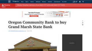 Oregon Community Bank to buy Grand Marsh State Bank - Madison.com