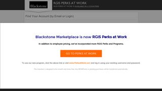 Find Your Account (by Email or Login) - RGIS Perks at Work