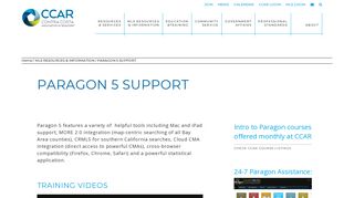 PARAGON 5 SUPPORT - CCARToday - Contra Costa Association of ...
