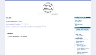 YCUSD - YCTA.net