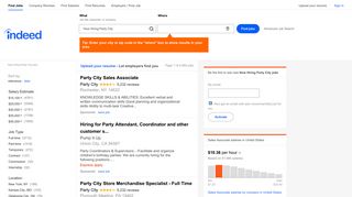 Now Hiring Party City Jobs, Employment | Indeed.com