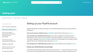 Setting up your PayPal account – Bandcamp Help Center