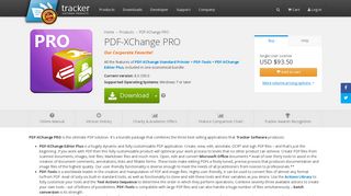 Tracker Software Products :: PDF-XChange PRO - World's best PDF ...