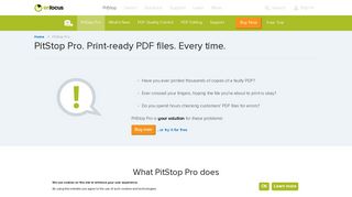 PitStop Pro. Print-ready PDF files. Every time. - Enfocus
