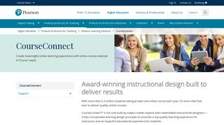 CourseConnect Digital Learning Solutions from Pearson