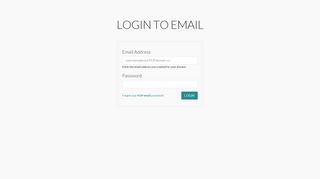 Login to Check Your Email :: POP.co