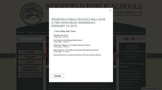 Ridgefield Public Schools: Home