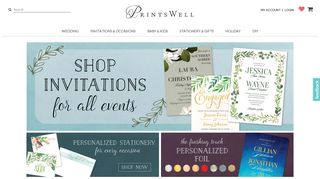PrintsWell - Invitations, Announcements, Holiday Cards & More