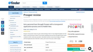 Prosper peer-to-peer loans review January 2019 | finder.com