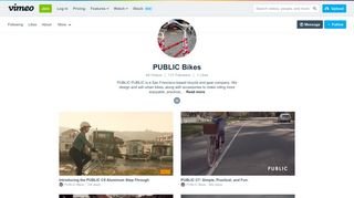 PUBLIC Bikes on Vimeo