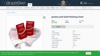 QGold.com: Jewelry and Gold Polishing Cloth